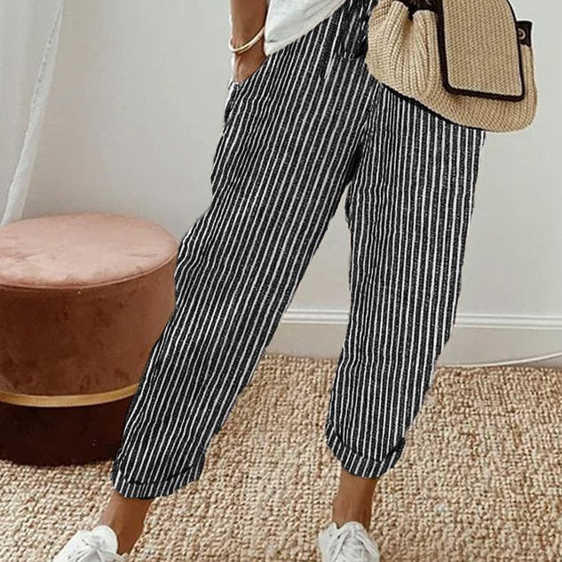 Elegante fließende Hose | Bequem & stilvoll