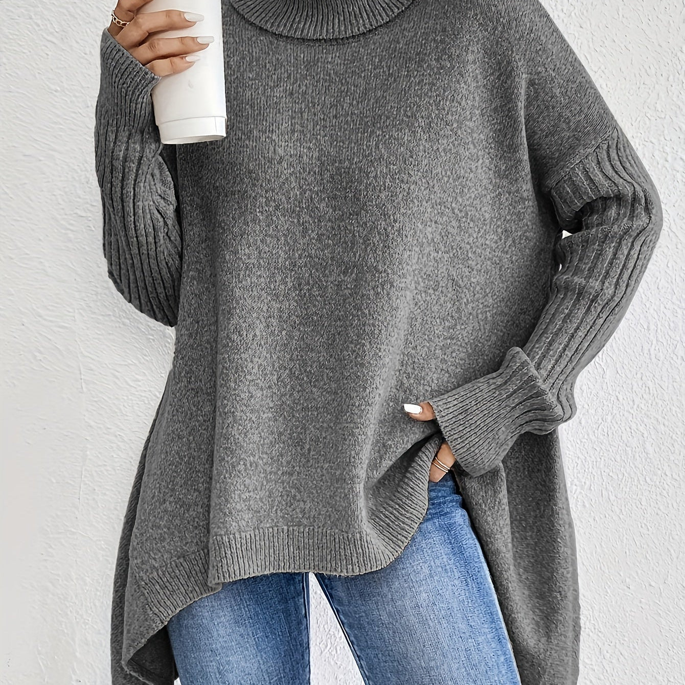 Audrey | Bequemer Rollkragenpullover