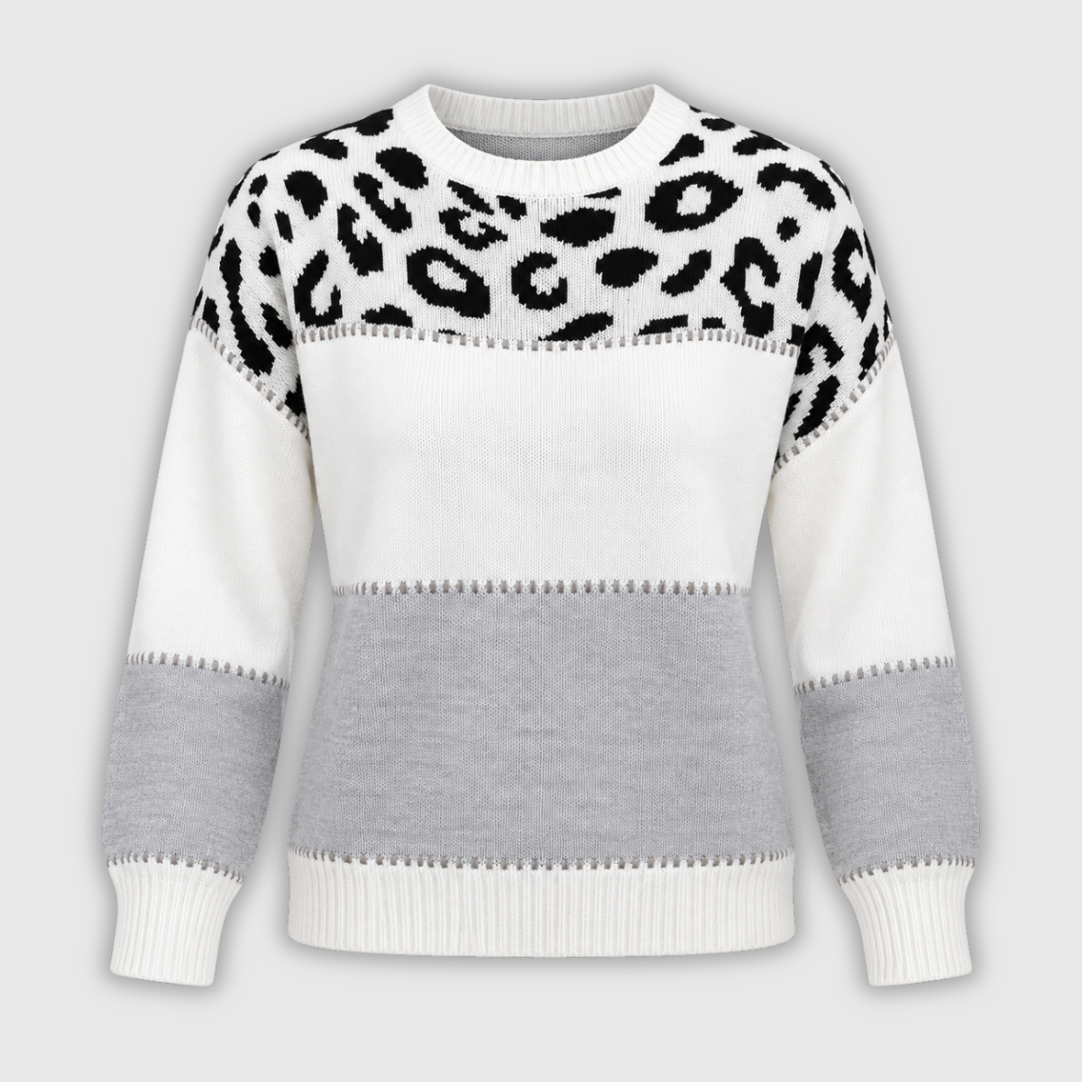 Dorothy | Pullover mit Leopardenmuster