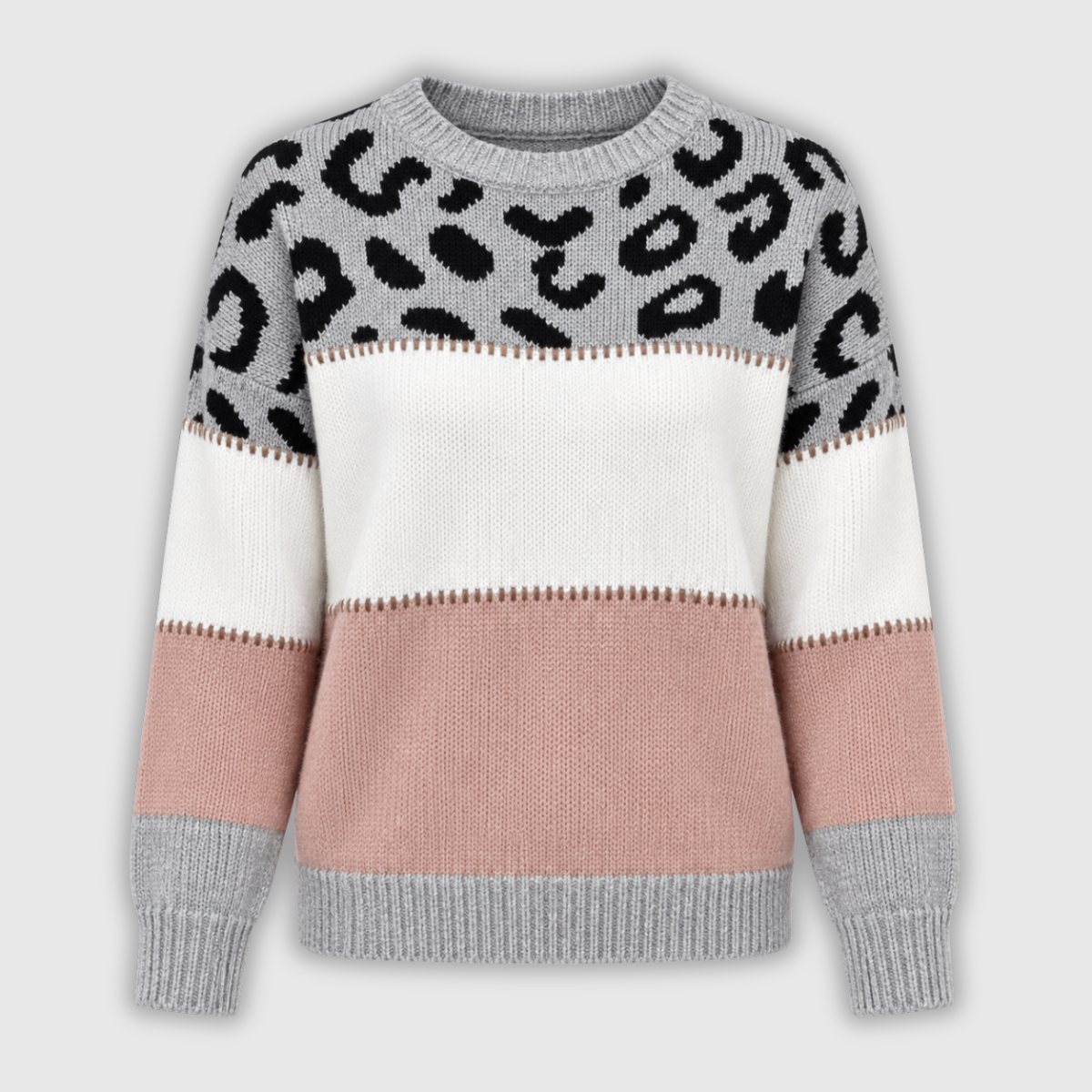 Dorothy | Pullover mit Leopardenmuster