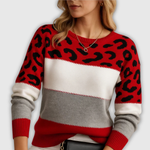 Dorothy | Pullover mit Leopardenmuster