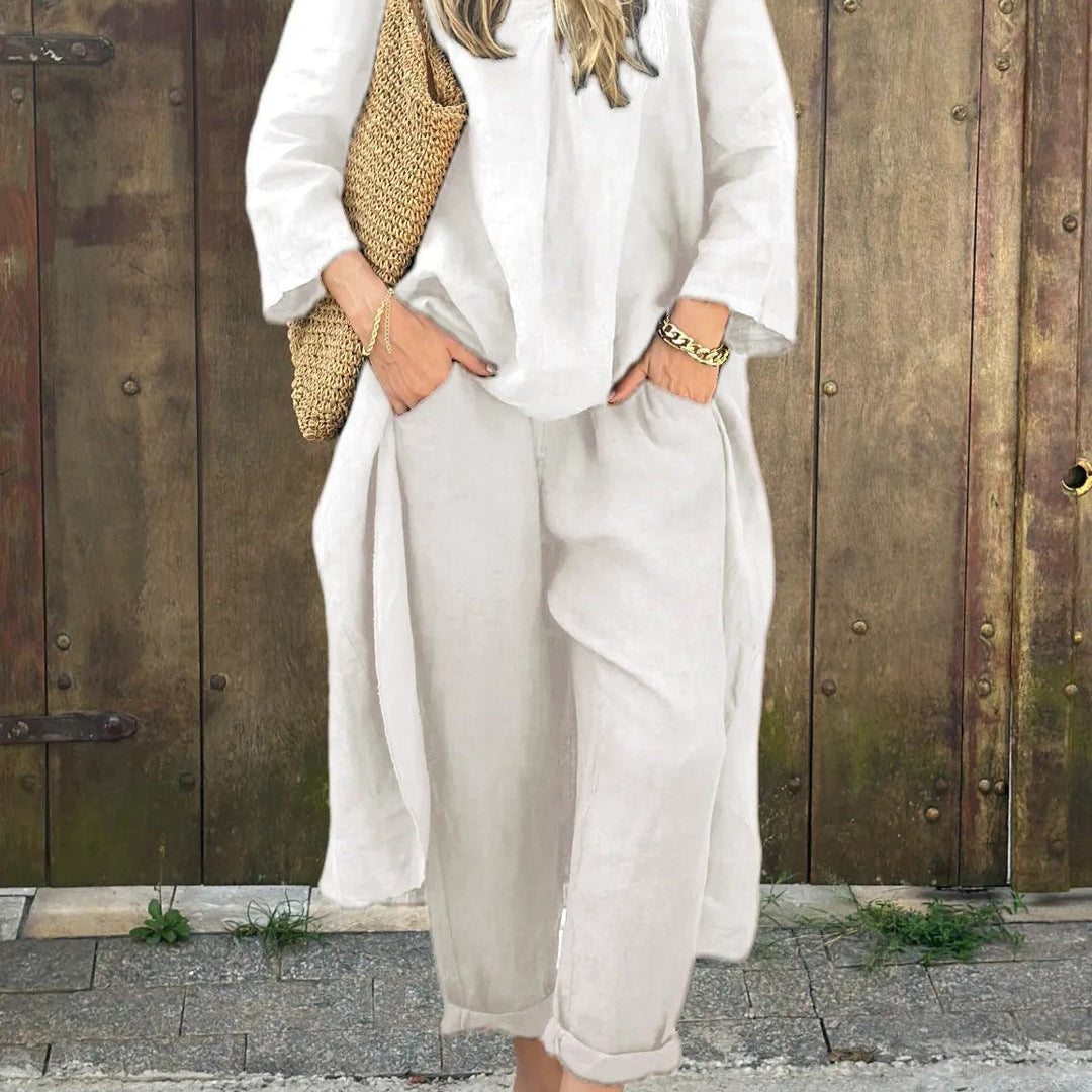 Vaelora | Elegantes Drapé-Set
