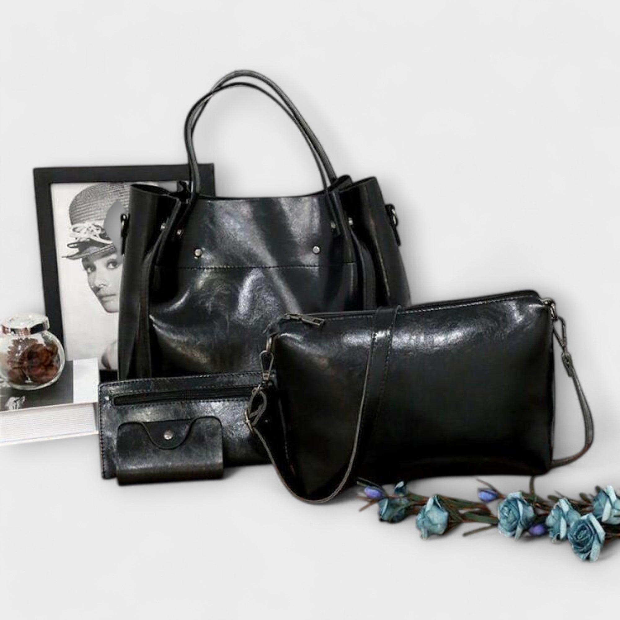 Azura | 4-teiliges Vintage-Taschenset