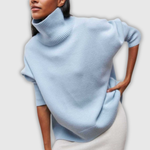 Winifred | Rollkragenpullover mit Zopfmuster