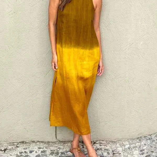 Heather – Lässiges Kleid mit Farbverlauf