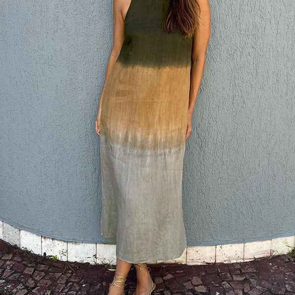 Heather – Lässiges Kleid mit Farbverlauf