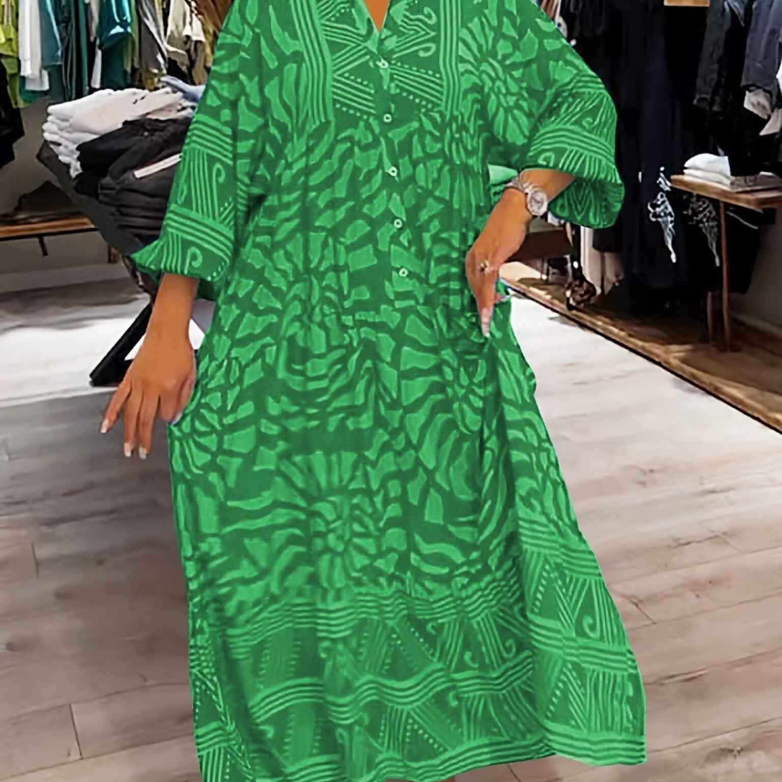 Carmilla – Kleid mit lebhaftem Print