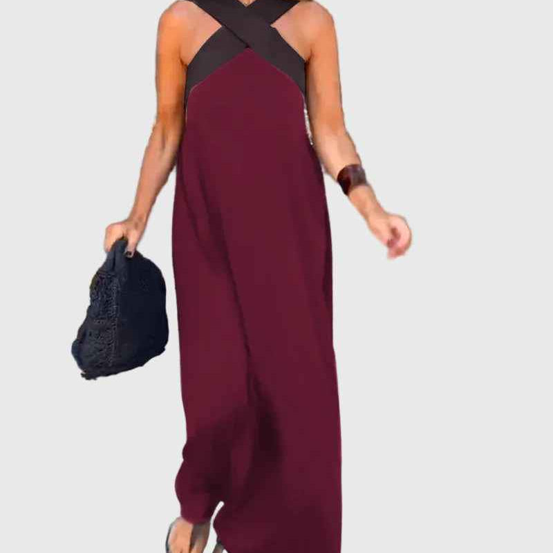 Elena | Elegantes, fließendes Maxikleid