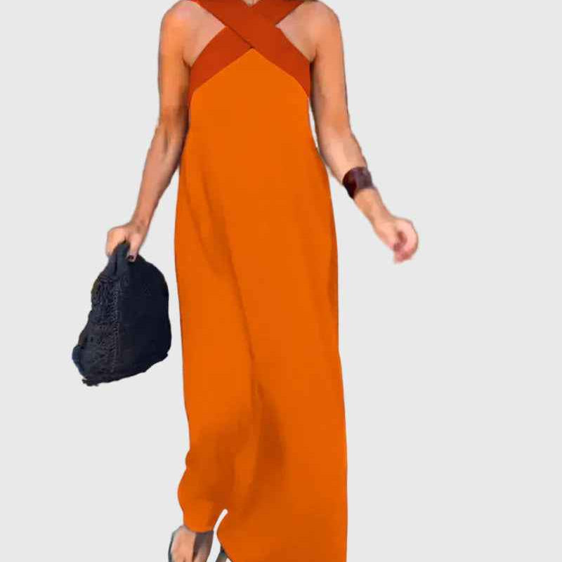 Elena | Fließendes, elegantes Maxikleid