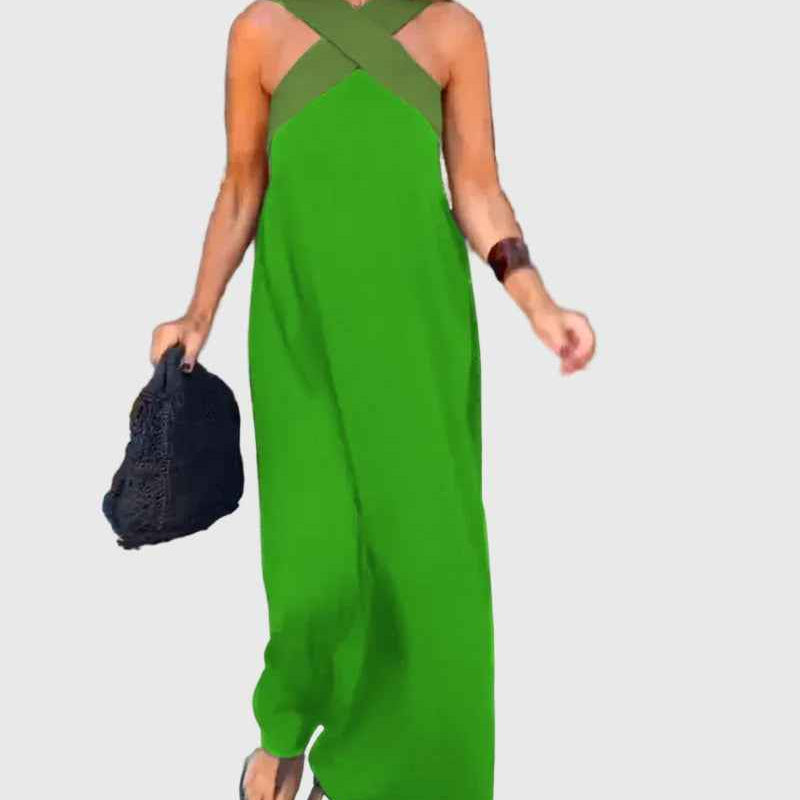 Elena | Elegantes, fließendes Maxikleid