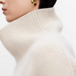Beatrice | Zopfstrick-Rollkragenpullover