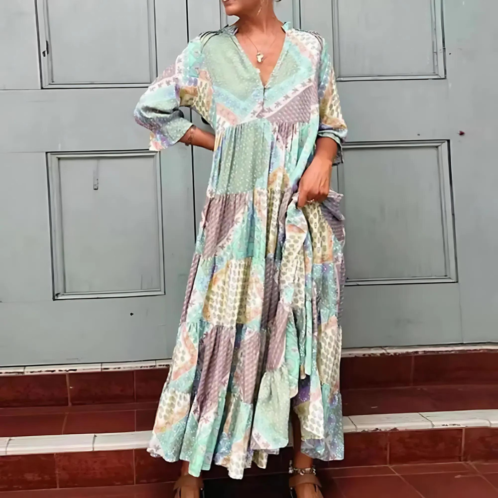 Florentina – Elegantes Kleid mit Print