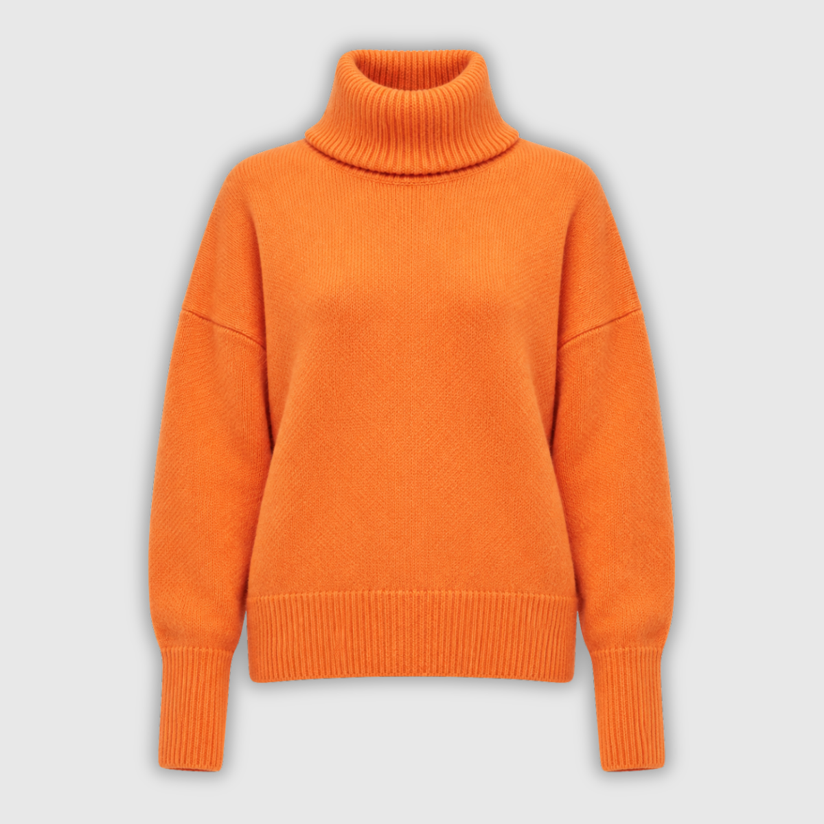 Winifred | Rollkragenpullover mit Zopfmuster