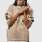 Winifred | Rollkragenpullover mit Zopfmuster