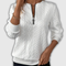 Nora | Strickpullover mit Zipp