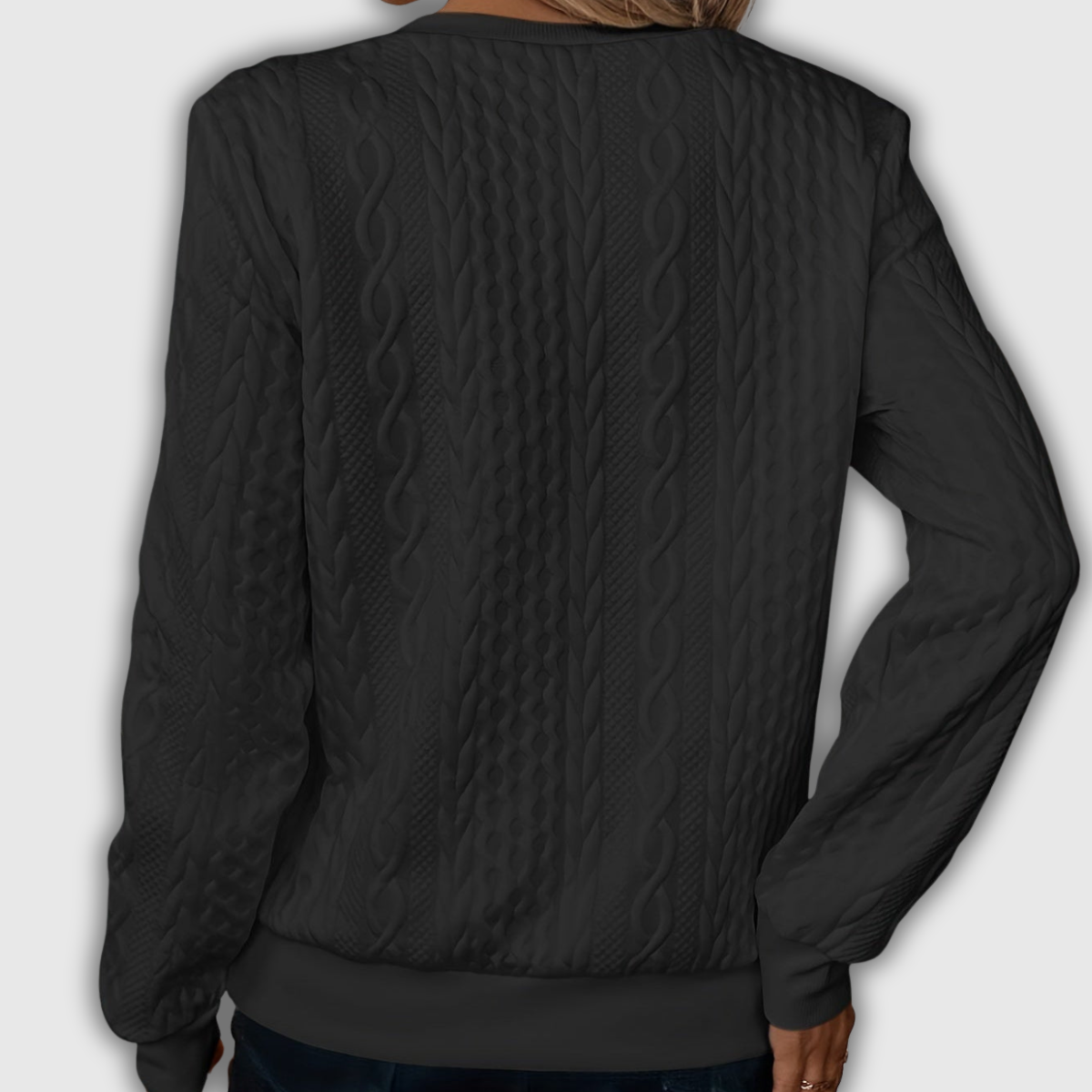 Nora | Strickpullover mit Zipp