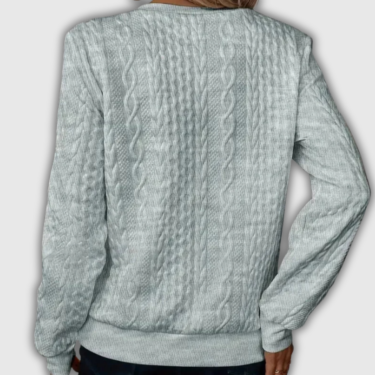 Nora | Strickpullover mit Zipp