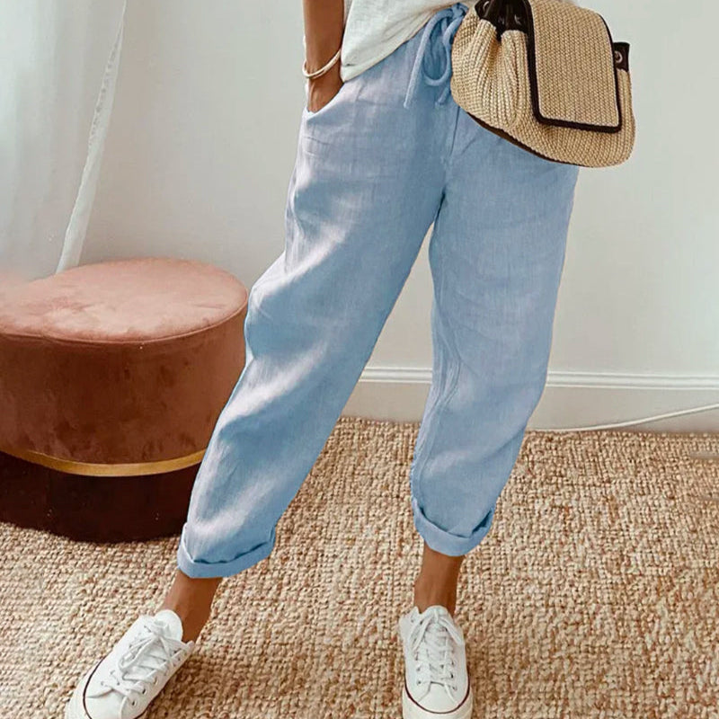 Elegante fließende Hose | Bequem & stilvoll
