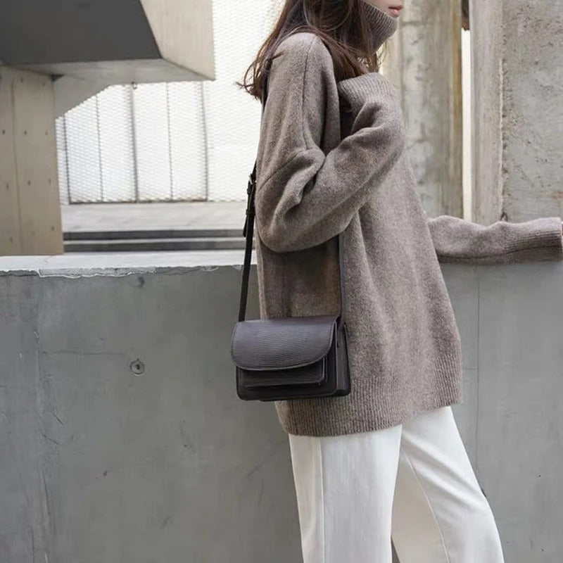 Maude | Weicher Oversize-Rollkragenpullover