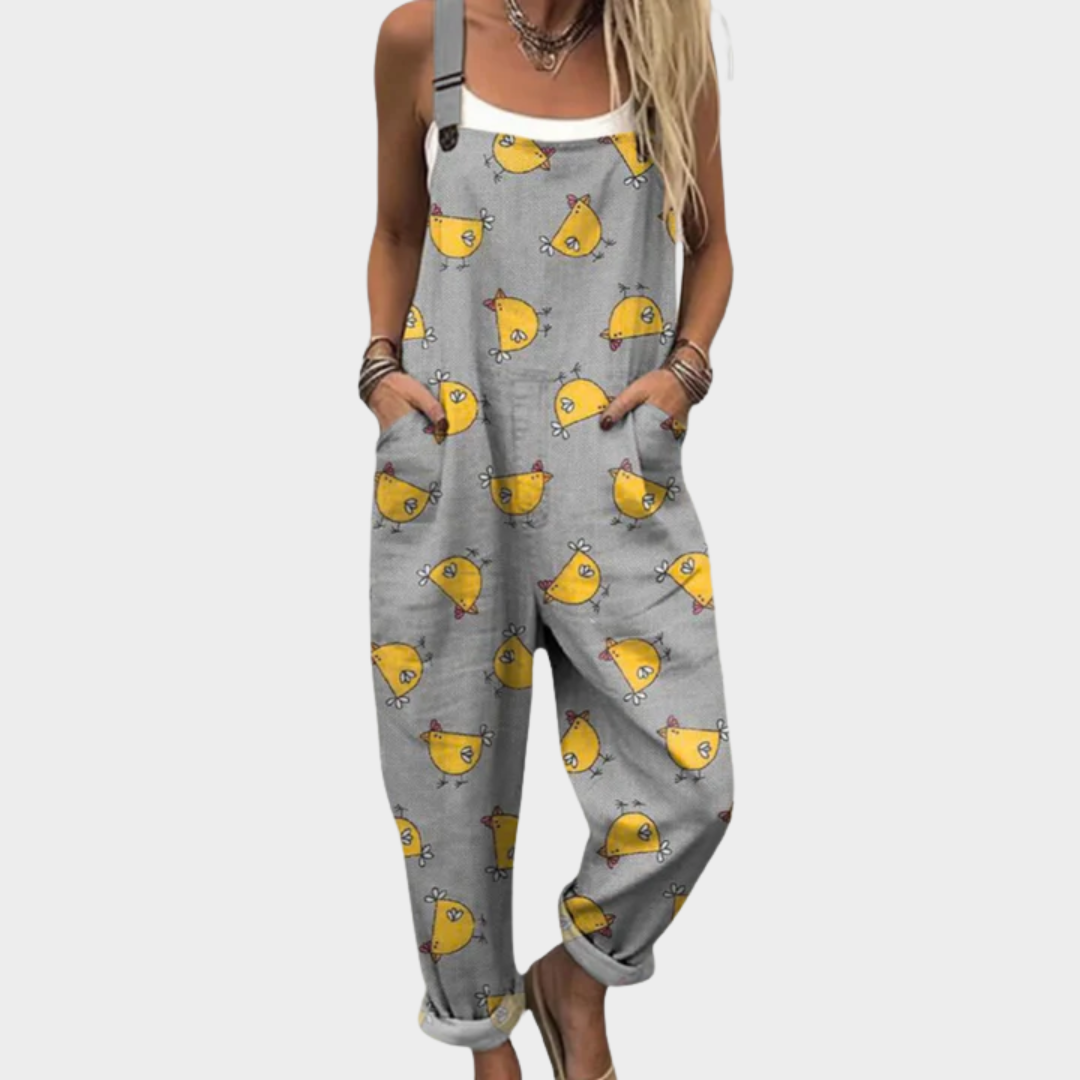 Silvia | Lockere Latzhose für entspannte Tage
