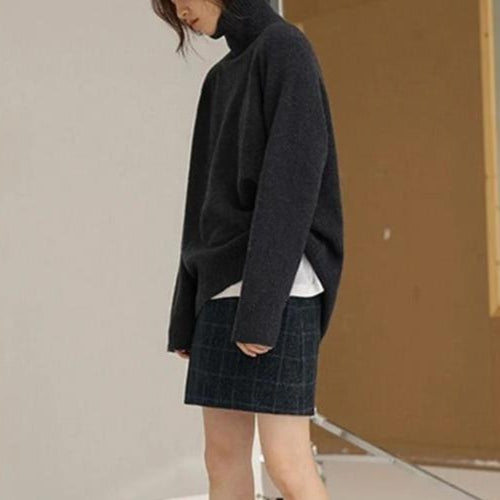 Maude | Weicher Oversize-Rollkragenpullover