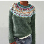 Ethel | Strickpullover mit Norwegermuster