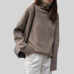 Maude | Weicher Oversize-Rollkragenpullover