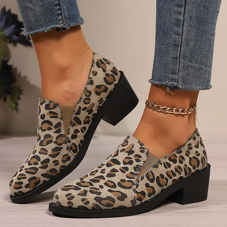 Angélique™ | Mokassin im Leoparden-Look
