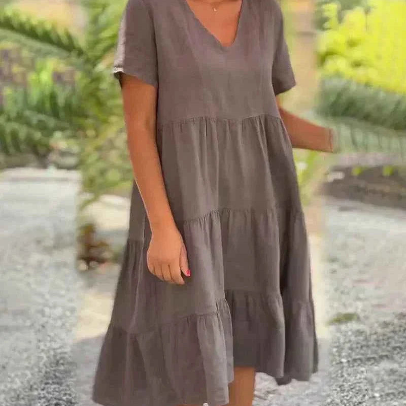 Bexley – Lässiges Sommerkleid mit V-Ausschnitt