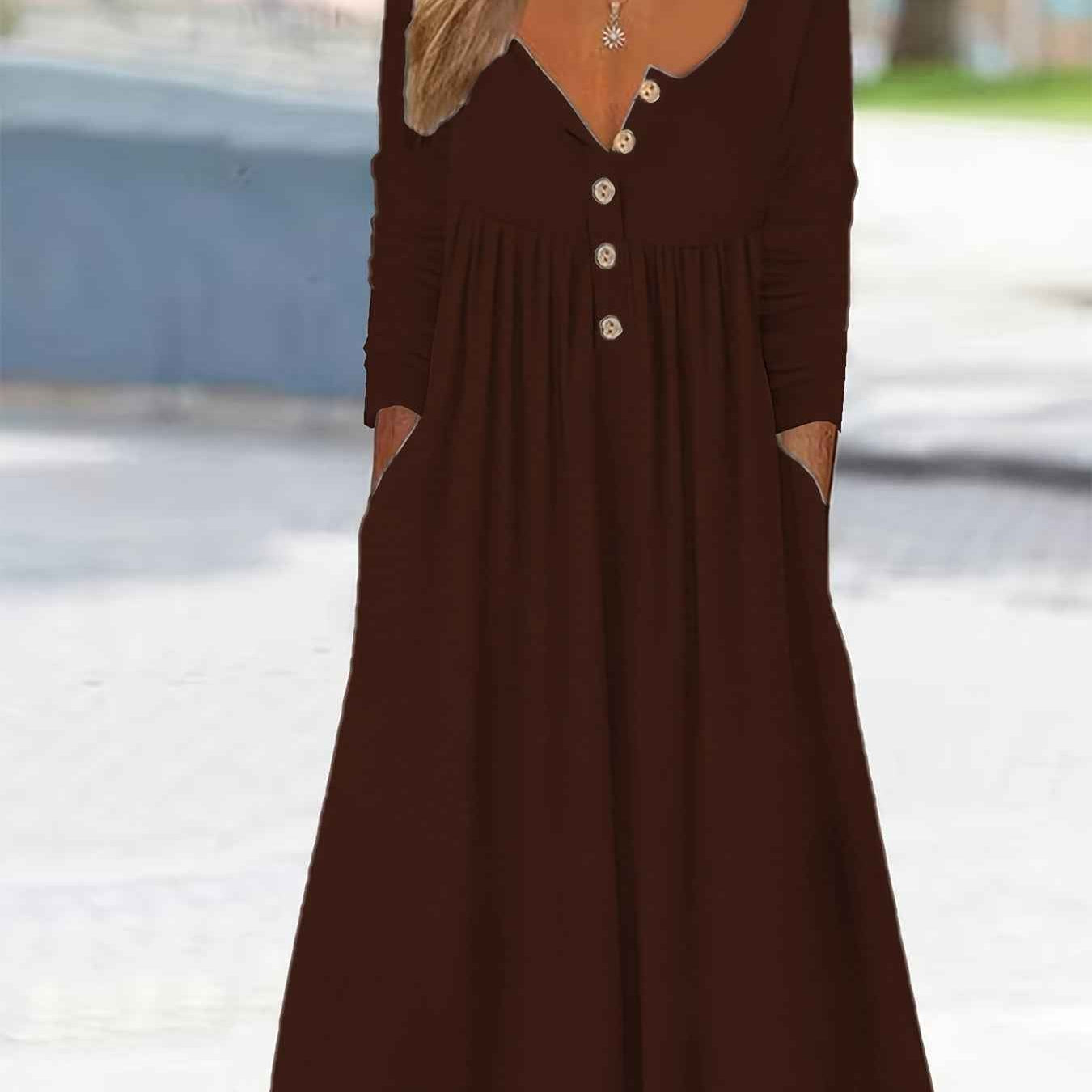 Zara | Midikleid mit Knopfleiste