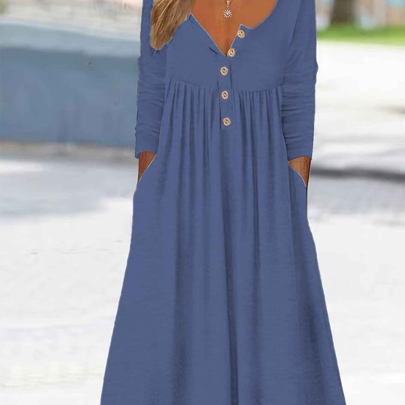 Zara | Midikleid mit Knopfleiste