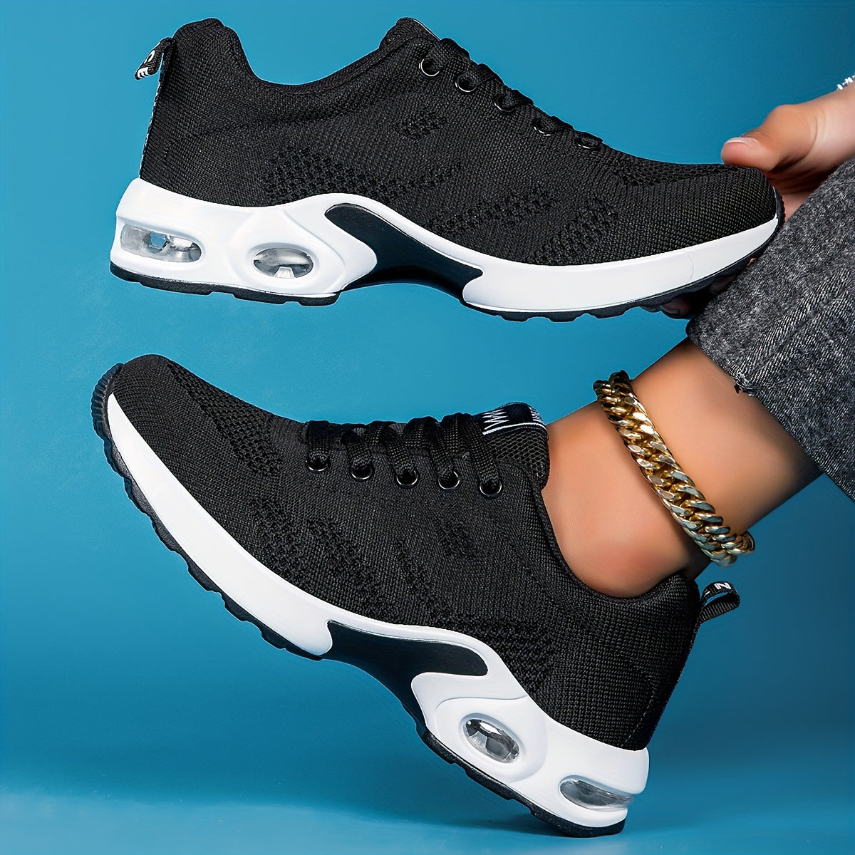 Luftgepolsterte, atmungsaktive & rutschfeste Sneaker