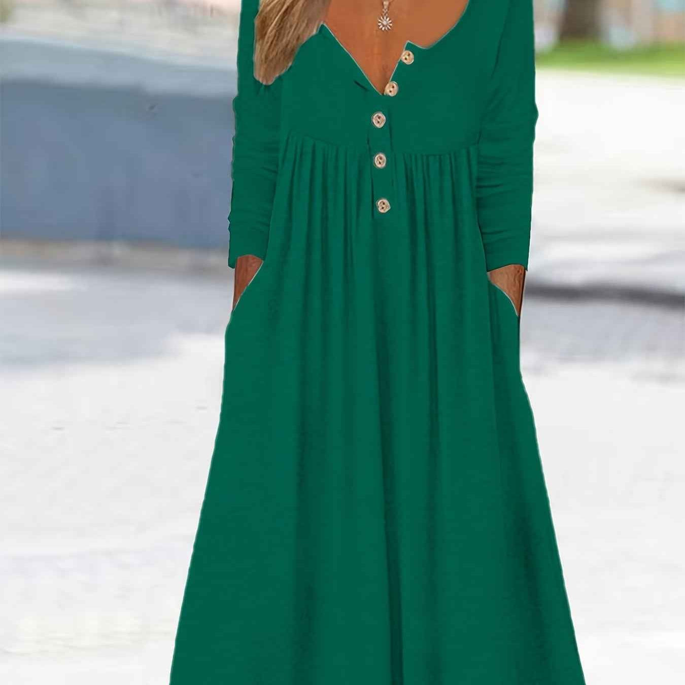 Zara | Midikleid mit Knopfleiste