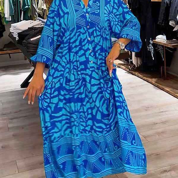 Carmilla – Kleid mit lebhaftem Print