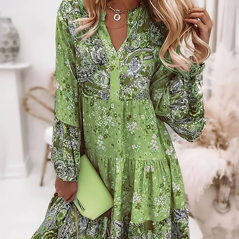 Eira – Boho-Kleid mit Print