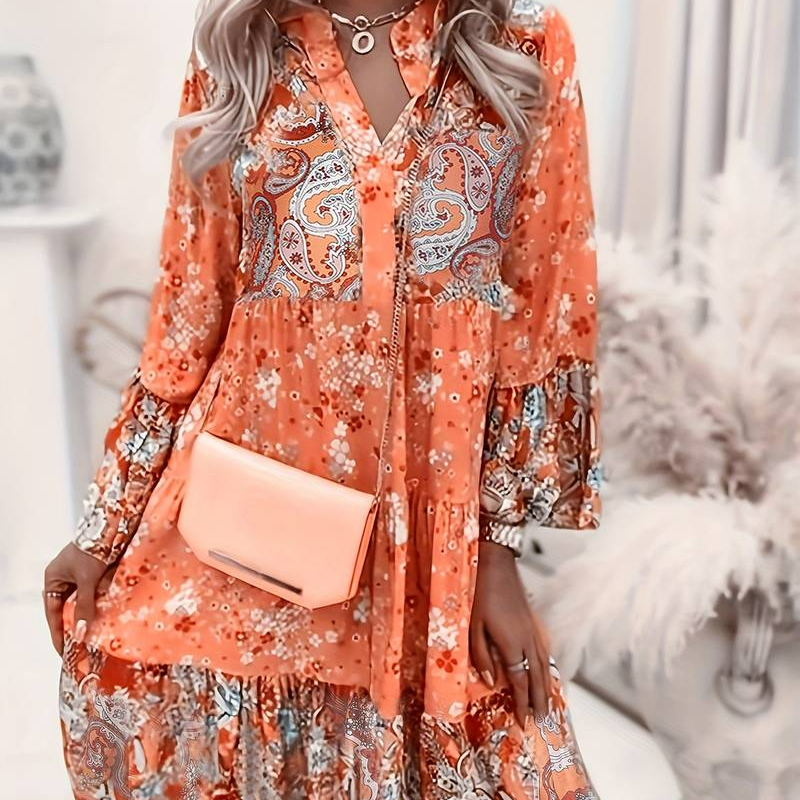 Eira – Boho-Kleid mit Print