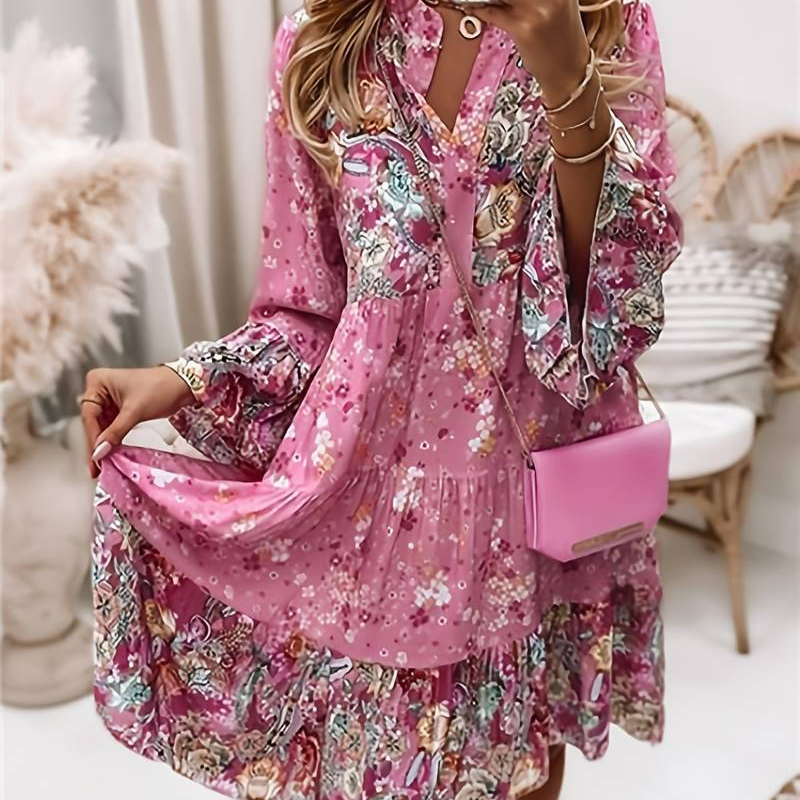 Eira – Boho-Kleid mit Print