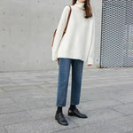 Maude | Weicher Oversize-Rollkragenpullover