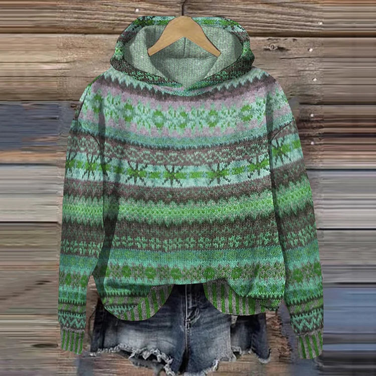 Gaby | Pullover im Retro-Ethno-Stil