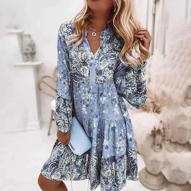 Eira – Boho-Kleid mit Print