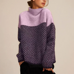 Marianne | Zopfstrickpullover mit Grafikmuster