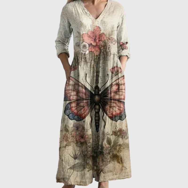 Saule | Maxikleid mit elegantem Fall