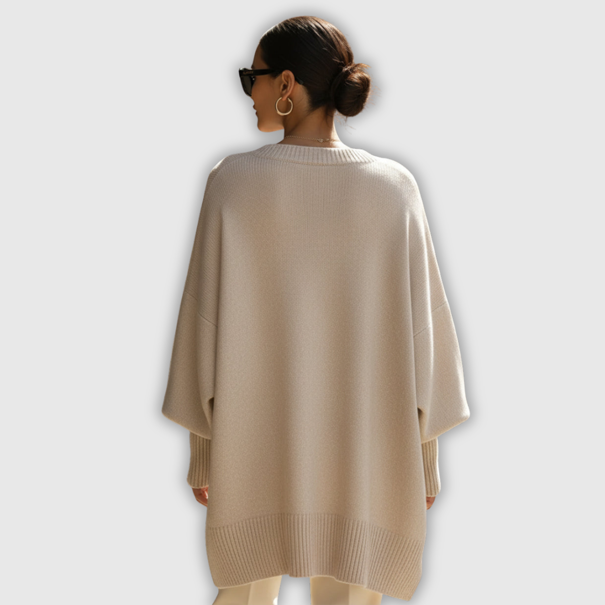 Marjorie | Oversize-Pullover mit Fledermausärmeln
