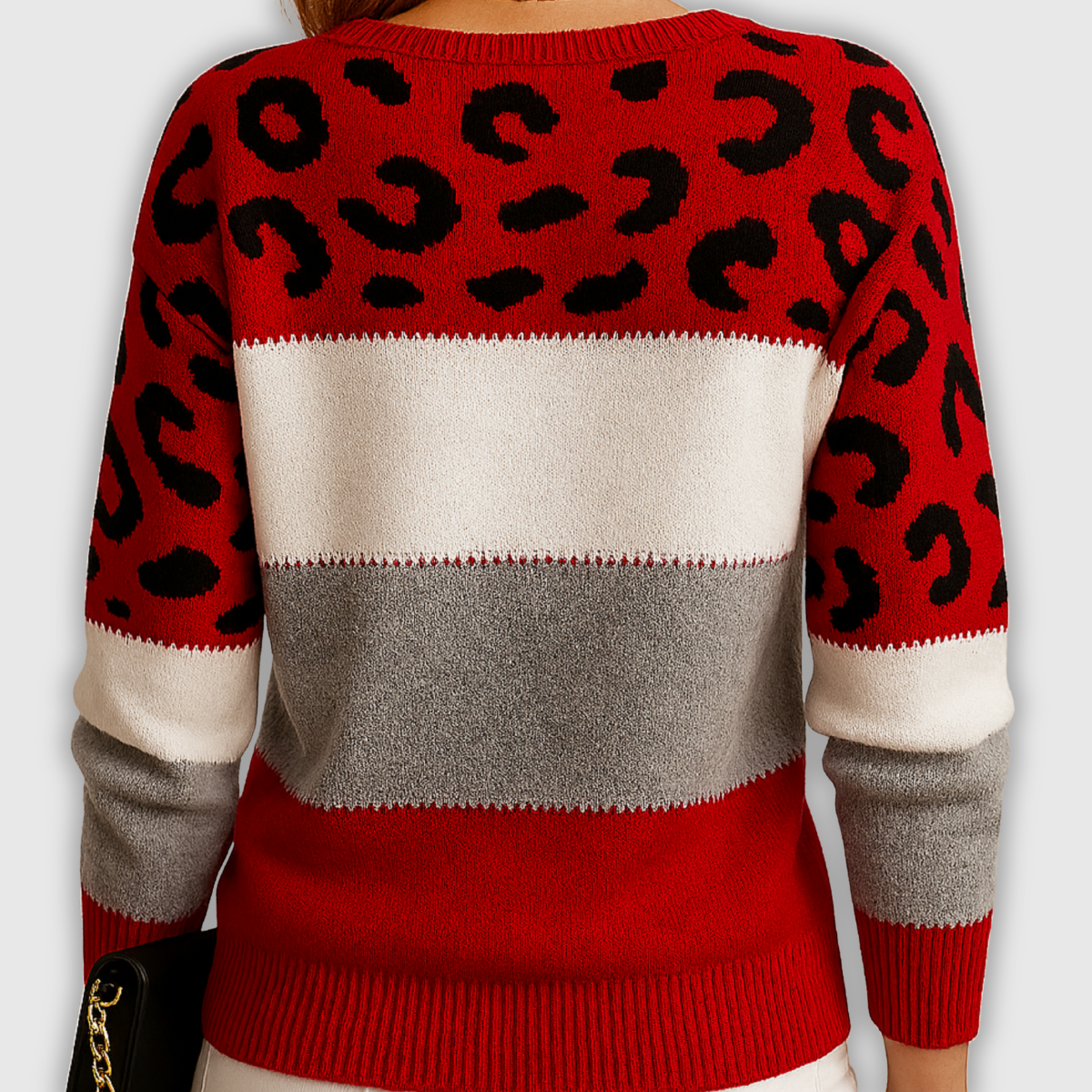 Dorothy | Pullover mit Leopardenmuster