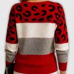 Dorothy | Pullover mit Leopardenmuster