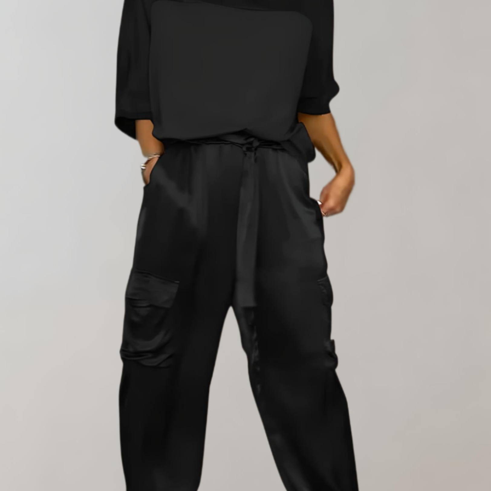 Finley | Seidiges Cargo-Lounge-Set