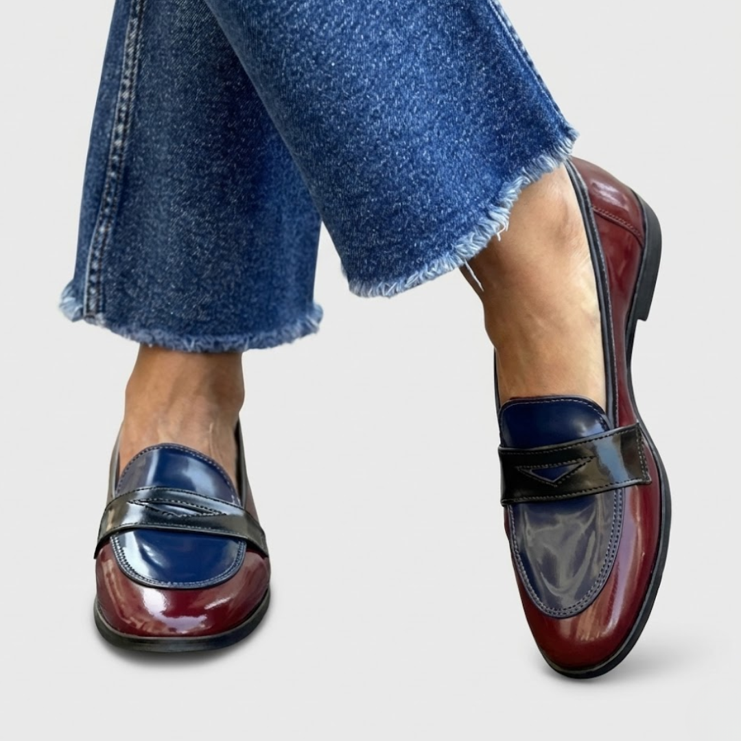 Claudia™ | Kontrast-Loafer