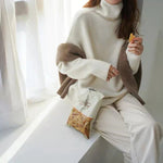 Maude | Weicher Oversize-Rollkragenpullover