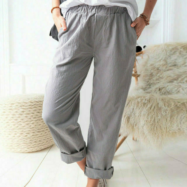 Neria | Hose mit weicher Struktur