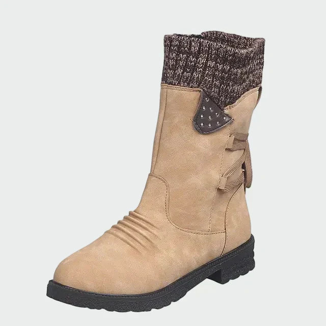 Elegante Veloursleder-Stiefeletten